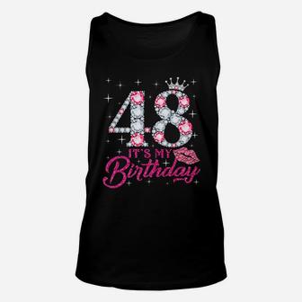 48 It's My Birthday 1973 48Th Birthday Gift Tee For Womens Unisex Tank Top | Crazezy UK