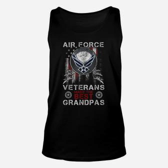 Air Force Veterans Make The Best Grandpas Gift Mens Unisex Tank Top | Crazezy