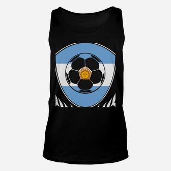 Argentinian Football 2018 Hoodie Argentina Soccer Jersey Unisex Tank Top | Crazezy