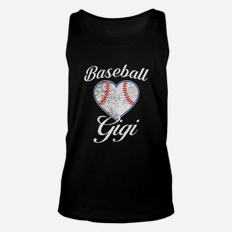 Baseball Gigi Funny Mother Day Gifts Mom Unisex Tank Top | Crazezy