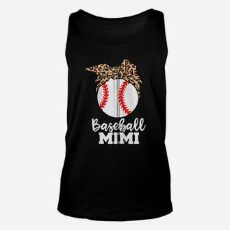 Baseball Mimi Funny Leopard Mimi Zip Hoodie Unisex Tank Top | Crazezy