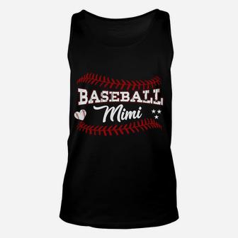 Baseball Mimi Softball Grandma Gift For Mothers Day Unisex Tank Top | Crazezy CA