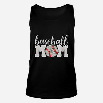 Baseball Mom Gift Cheering Mother Of Boys Unisex Tank Top | Crazezy DE