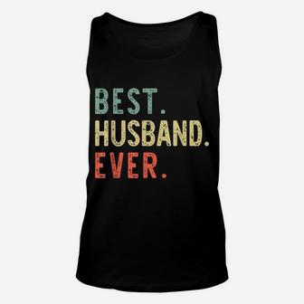 Best Husband Ever Funny Cool Vintage Gift Christmas Unisex Tank Top | Crazezy