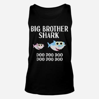 Big Brother Shark Doo Doo Christmas Matching Family Pjs & Unisex Tank Top | Crazezy