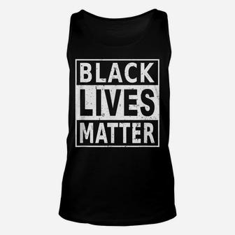 Black Lives Matter Shirt Black History Black Power Pride Pro Unisex Tank Top | Crazezy