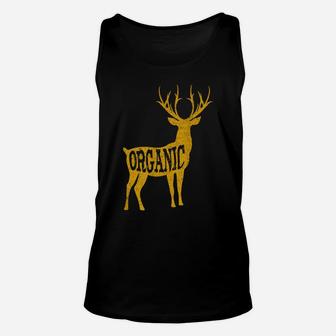 Bow Hunting Gear Vintage Organic Deer Outdoors Archery Gift Unisex Tank Top | Crazezy AU