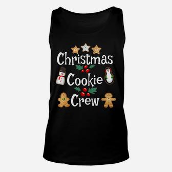 Christmas Baking Team Apparel Cookie Crew Bakers Gift Unisex Tank Top | Crazezy CA