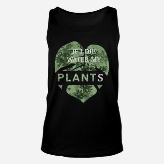 Crazy Plant Lady Gardening Monstera Green Thumb Gift Unisex Tank Top | Crazezy