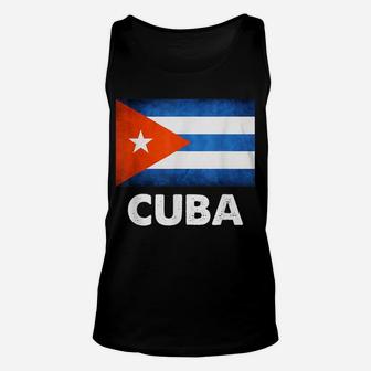 Cuba Cuban Flag Unisex Tank Top | Crazezy UK