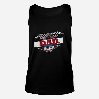 Dad Pit Crew For Car Racing Party Matching Costume Unisex Tank Top | Crazezy CA