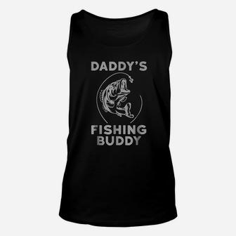 Daddy's Fishing Buddy Perfect Dad Gift Unisex Tank Top | Crazezy