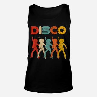 Disco 70S Disco Themed Shirt Vintage Retro Dancing Unisex Tank Top | Crazezy
