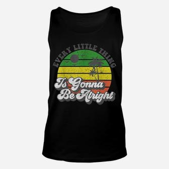 Every Little Thing Is Gonna Be Alright Jamaica Womens Gift Unisex Tank Top | Crazezy CA