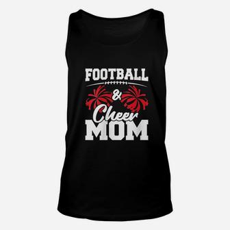Football And Cheer Mom High School Sports Cheerleading Unisex Tank Top | Crazezy