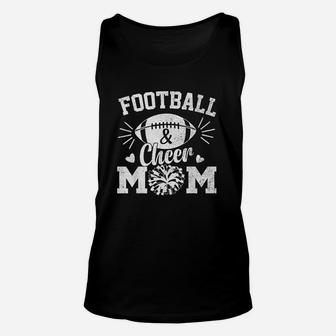 Football And Cheer Mom High School Sports Unisex Tank Top | Crazezy UK