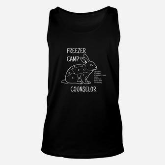 Freezer Camp Rabbit Meat Funny Homestead And Hunter Unisex Tank Top | Crazezy AU