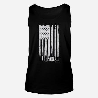 Funny BBQ Gift For Fans Of Smoking, Grilling And Barbecue Unisex Tank Top | Crazezy