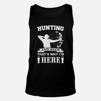 Funny Bow Hunting Archery Hunting Bow Hunter Gift Unisex Tank Top | Crazezy AU
