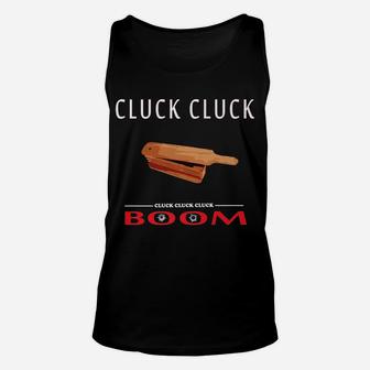 Funny Turkey Hunting With A Turkey Call Unisex Tank Top | Crazezy