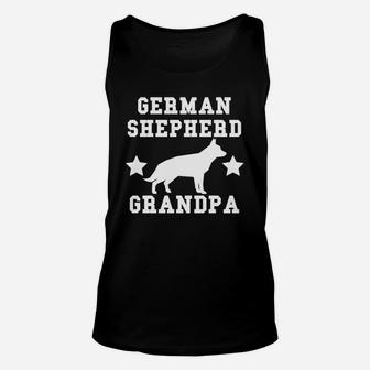 German Shepherd Grandpa Mens Baseball T-shirt Unisex Tank Top | Crazezy