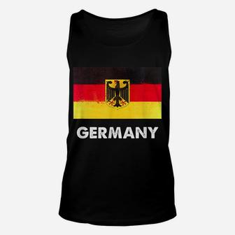 Germany Flag Shirt | German Unisex Tank Top | Crazezy