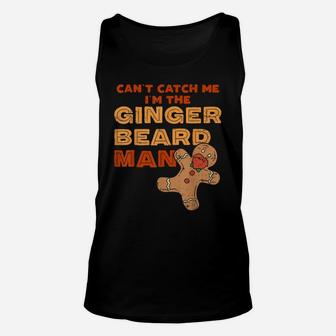 Ginger Beard Man, Funny Hipster Shirts, Chromosome 4 Unisex Tank Top | Crazezy