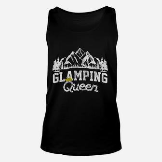 Glamping Queen Funny Camping Camper Gift Unisex Tank Top | Crazezy DE