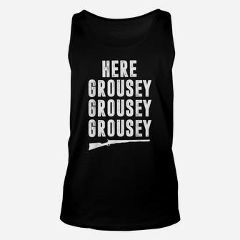 Grouse Hunting Shirt For Men Funny Hooter Hunter Gift Tshirt Unisex Tank Top | Crazezy UK
