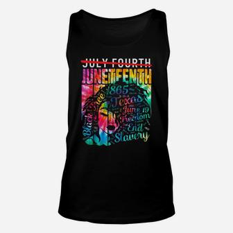 Juneteenth Freedom Day African American June 19Th 1965 Unisex Tank Top | Crazezy AU