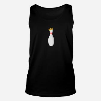 King Bowling Pin Funny Graphic Strikes Turkeys Tee Unisex Tank Top | Crazezy CA