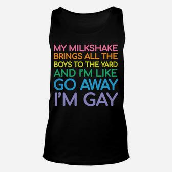 Lesbian Flag Gay Pride Rainbow Lgbt Funny Quote Sweatshirt Unisex Tank Top | Crazezy