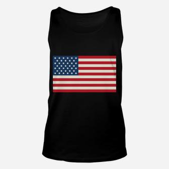 Lions Not Sheep American Flag America Sweatshirt Unisex Tank Top | Crazezy