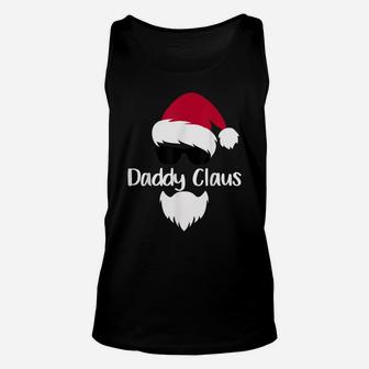 Mens Daddy Claus Christmas Santa Costume Gift Family Xmas Unisex Tank Top | Crazezy