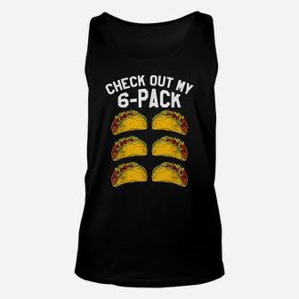 Mens Fitness Taco Funny Mexican Gym For Taco Lovers Unisex Tank Top | Crazezy