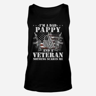 Mens I'm A Dad Pappy Veteran Father's Day Gift Tee Shirt Unisex Tank Top | Crazezy DE