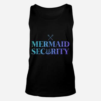 Merman Mermaid Security Unisex Tank Top | Crazezy AU