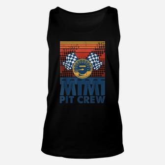 Mimi Pit Crew Race Car Matching Family Birthday Party Unisex Tank Top | Crazezy AU