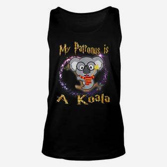 My Patronus Is A Koala Tshirt Magic Gifts Unisex Tank Top | Crazezy UK