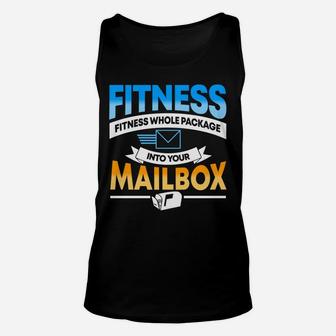 Postal Worker Gifts Funny Mail Carrier Mailman Post Office Unisex Tank Top | Crazezy