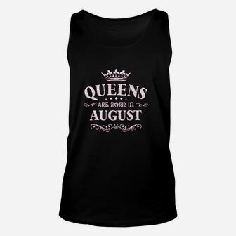Queens Are Born In August Women Football Jersey Unisex Tank Top | Crazezy