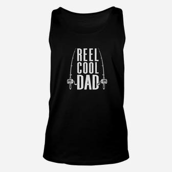 Reel Cool Dad Fishing Daddy Fathers Day Gift Men Unisex Tank Top | Crazezy AU