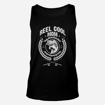 Reel Cool Mom Mothers Day Fishing Mommy Mama Gift Unisex Tank Top | Crazezy CA