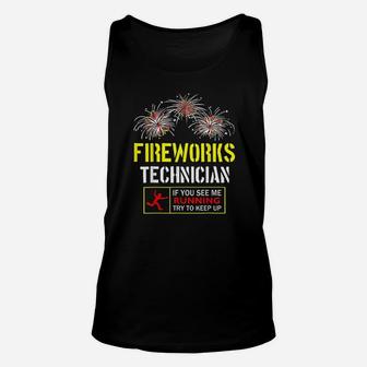 Running Tech Funny 4th Of July Party Unisex Tank Top | Crazezy DE