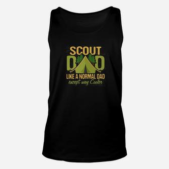 Scout Dad Cub Leader Boy Camping Scouting Gift Men Unisex Tank Top | Crazezy DE