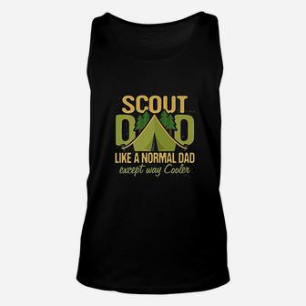 Scout Dad Cub Leader Boy Camping Scouting Unisex Tank Top | Crazezy DE