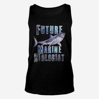 Shark Marine Biology Future Biologist Science Gift Unisex Tank Top | Crazezy DE