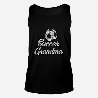 Soccer Grandma Cute Funny Player Fan Gift Matching Unisex Tank Top | Crazezy CA