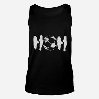 Soccer Mom Motherhood Graphic Off Shoulder Tops Unisex Tank Top | Crazezy