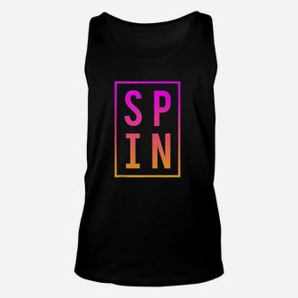 Spinning Class Saying Gym Workout Bike Fitness Spin Unisex Tank Top | Crazezy AU